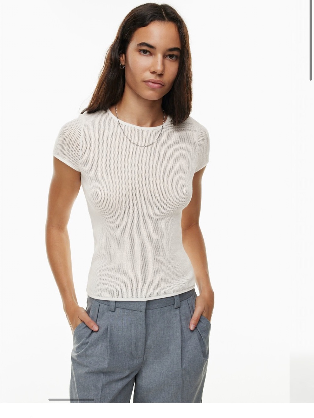 Aritizia - Sunday Best - Downtown Sweater Top - NWOT - Very Chic - Size XS